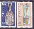 1976 - Sweden, EUROPA CEPT, MNH, Mi. No. 943, 944 - Unused Stamps