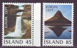 1977 - Island, EUROPA CEPT, MNH**, Mi. No. 522, 523 - Nuevos