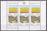 1977 - Portugal, EUROPA CEPT, MNH, Mi. No. 1360, 1361, Block 20 - Nuevos