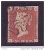 1841 - England, One Penny, Scott No. A13bC - Usati