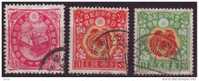 1900 - Scott 109, 1916 Japan Scott 152, 153 - Gebruikt