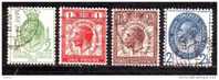 England -  1929 LOT - Mi. No. 129, 170, 173... - Gebruikt