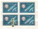 1961 Cosmos - GAGARIN 1 V.-MNH   Block Of Four BULGARIA / Bulgarie - Europa