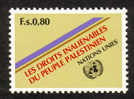 Nations Unies Genève   1981 - YT   96  - Droits Du Peuple Palestinien  0F80 -  NEUF **  -  Cote 1.60e - Ungebraucht