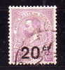 1919 - Monaco, Mi. No. 12, Porto - Used Stamps