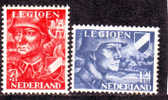 1925 - Netherland, Legionars, Nederland Legionen, Mi. No. 110-113 MLH* - Ongebruikt