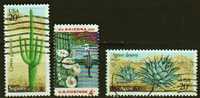USA, Cactusses - Used Stamps