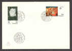 Sweden 1975 FDC Cover Europa CEPT Paintings Gemälde Eric Hallström & August Strindberg - FDC