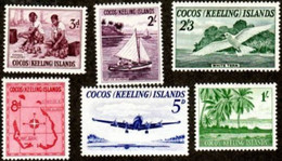 COCOS ISLANDS..1963..Michel # 1-6...MLH...MiCV - 43 Euro. - Kokosinseln (Keeling Islands)