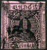 Baden #4 Used 9kr Numeral From 1852 - Afgestempeld