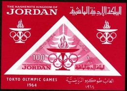 JORDAN..1964..Michel # Block 16...MLH...MiCV - 22 Euro. - Jordan