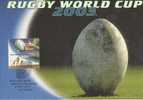 Australia-2003 Rugby World Cup, Rugby Ball  Maximum Card - Rugby