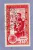 MONACO TIMBRE N° 342 OBLITERE AVENEMENT DU PRINCE RAINIER III 15F ROUGE CARMINE - Used Stamps