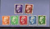 MONACO TIMBRE N° 344 A 350 OBLITERE PRINCE RAINIER III - Used Stamps