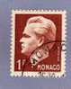 MONACO TIMBRE N° 345 OBLITERE PRINCE RAINIER III 1F BRUN ROUGE - - Usati