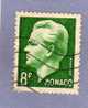 MONACO TIMBRE N° 346 OBLITERE PRINCE RAINIER III 8F VERT FONCE - Gebruikt