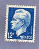 MONACO TIMBRE N° 347 OBLITERE PRINCE RAINIER III 12F BLEU CLAIR - Usados