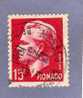 MONACO TIMBRE N° 348 OBLITERE PRINCE RAINIER III 15F CARMIN - Used Stamps