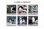 Sao Tome And Principe / Birds / Penguines - Pinguine