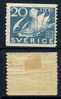 SUEDE / 1936 - # 238 - 20 ö. Bleu Vert * / COTE 11.00 EURO - Unused Stamps