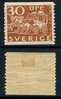 SUEDE / 1936 - # 240 - 30 ö. Brun Jaune * / COTE 25.00 EURO - Unused Stamps