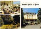 Carte Postale 48.  Florac  Grand-Hotel Du Parc     Mr. Claude Gleize  Prop.   DS Citroën Trés Beau Plan - Florac