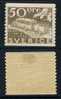 SUEDE / 1936 - # 244 - 50 ö. Gris  * / COTE 27.50 EURO - Unused Stamps