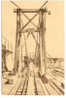 2324 : ZEEBRUGGE :   Pont Syspendu Reliant Les Deux Troncons De La Breche - Zeebrugge