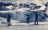 SUPERBAGNERES - Skieurs Au Sommet Du Plateau, Vue Du Cirque Du Lys - Superbagneres