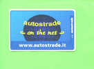 ITALY - Autostrada Ticket (Motorway Toll) As Scan - Autres & Non Classés