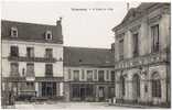 72 -- Ecommoy - Hotel De Ville -Boucherie Centrale- Café Des Halles--Hôtel De France-- - Ecommoy