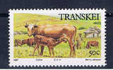 RSA+ Transkei 1987 Mi 213 Mnh Rinder - Transkei