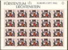 LIECHTENSTEIN MNH** MICHEL KB 791/92 EUROPA 1982 FEUILLETS SHEETS - 1982