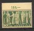 Suisse ; 1938 ; Yval; N° Y: 315 A ; Neuf **; Bord De Feuille ; Cote : 12.00e. - Unused Stamps