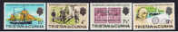 TDC+ Tristan Da Cunha 1971 Mi 153-56 Mnh Südpolexpedition Scotts - Tristan Da Cunha