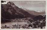 P423 Switzerland St Moritz Piz Survey Piz Corvatsch Und Piz La Margna Used Good Shape 1934 - St. Moritz