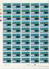 CANNES  50° FESTIVAL INTERNATIONAL DU FILM    ++  FEUILLE DE 50 TIMBRES A  3,00 - Full Sheets