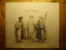 GRAVURE 1836 - ARABES DE LA TRIBU DE BENI KOREISCH - 1836 EGYPTE EGYPT PRINT - Collections