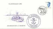ENVELOPPE - Journées De La Marine 1990 - ZEEBRUGGE - 4/8/90 - Cartas & Documentos