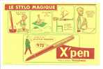 Buvard X´Pen: Le Stylo Magique, Waterman, Fakir (09-404) - Cartoleria