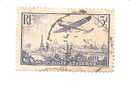 France Poste Aérienne N°12 Oblitéré Avion Au Dessus De Paris - 1927-1959 Used