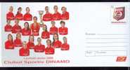 DINAMO BUCHAREST,cover Stationery 2009;Escrime,Rowing,Volley-Ball,winners 2009! - Volleybal