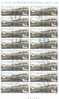 ITALIA REPUBBLICA - UNIFICATO 1898-1899 -1989  FERROVIA NAPOLI PORTICI - FOGLIO INTERO USATO - Full Sheets