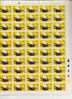 ARSENE LUPIN    ++   FEUILLE DE 50 TIMBRES  A  3,00+0,60 - Full Sheets