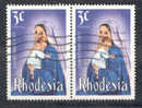Rhodesia 1977 - Michel 2 X 200 O Paar - Rhodesia (1964-1980)