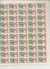 LES SANTONS DE PROVENCE-LE MEUNIER ++   FEUILLE DE 50 TIMBRES  A  2,80+0,60 - Full Sheets