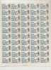 JACQUES RUEFF  1896-1978   ++   FEUILLE DE 50 TIMBRES  A  2,80 - Full Sheets