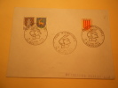 TROIS TIMBRES +TROIS CACHETS Sur Enveloppe - Foire Internationale De MONTPELLIER - 19/101973 - Briefe U. Dokumente