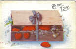 VALENTINE GREETING Box Of Hearts 1925 - Valentine's Day