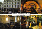Carte Postale 84.  Cavaillon  HotelRestaurant  Toppin Cours Gambetta  Trés Beau Plan - Cavaillon